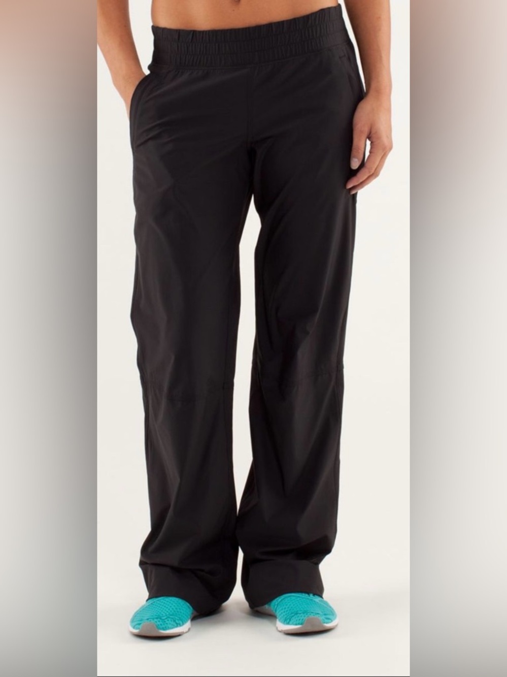 Lululemon Run Dog Runner Pant Black Size 2 USED